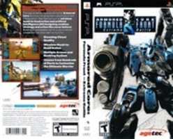 Free download Armored Core: Formula Front - Extreme Battle [ULUS-10034] PSP Box Art free photo or picture to be edited with GIMP online image editor